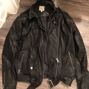 Leather jacket